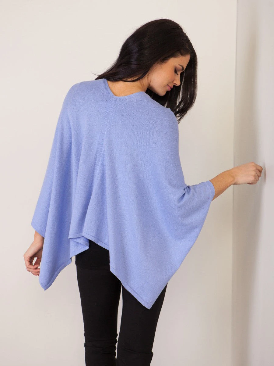 Alashan Cashmere Alashan Cashmere Cotton Cashmere Trade Wind Topper - Ebony