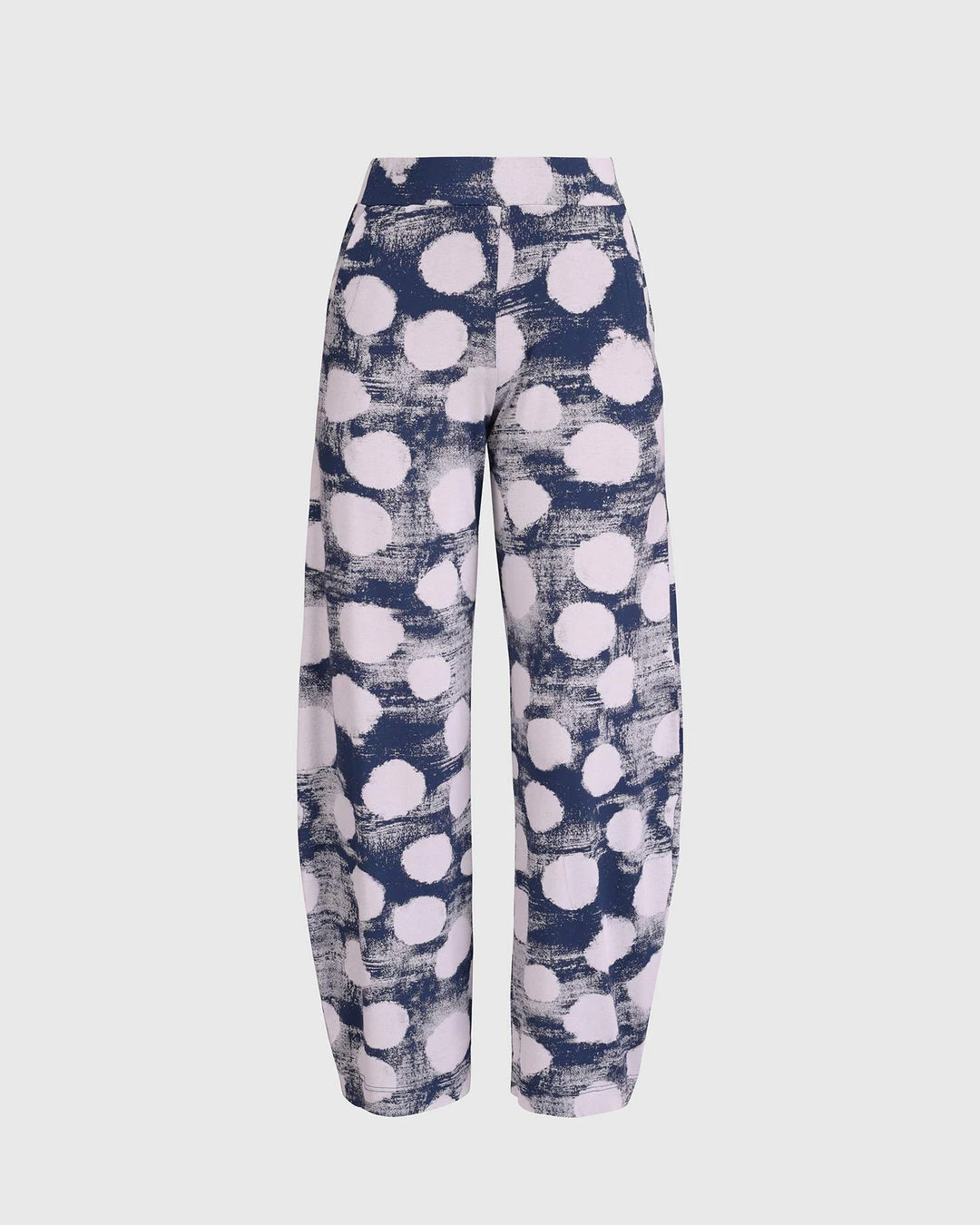 Alembika Alembika Distressed Dot Lantern Pant, Navy