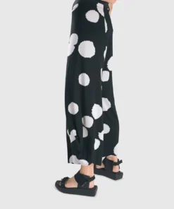 Alembika Alembika Large Dot Punto Pant, Black