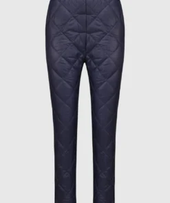 Alembika Quilted Slim Pant, Royal