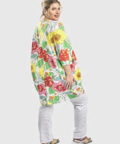 Alembika Iconic Slim Leg Drawstring Pant, White