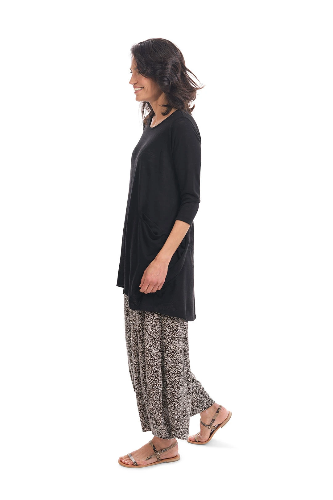 Alembika Cheetah Spot Punto Pant, Sand Alembika