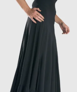 Alembika Alembika Tekbika Asymmetric Skirt, Black