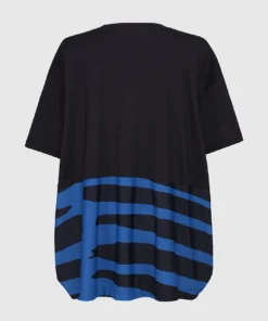 Alembika Tekbika Print Panel Oversize Top, Ocean Alembika