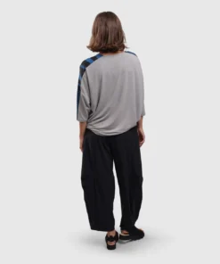 Alembika Alembika Tekbika Stripe Relaxed Top, Ocean