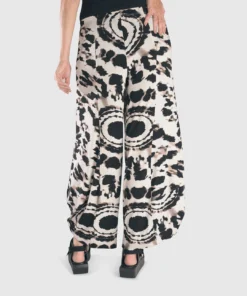 Alembika Tie Dye Print Punto Pant, Tribal Alembika