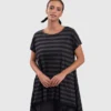 Alembika Alembika Urban Hi Lo Top, Stripes