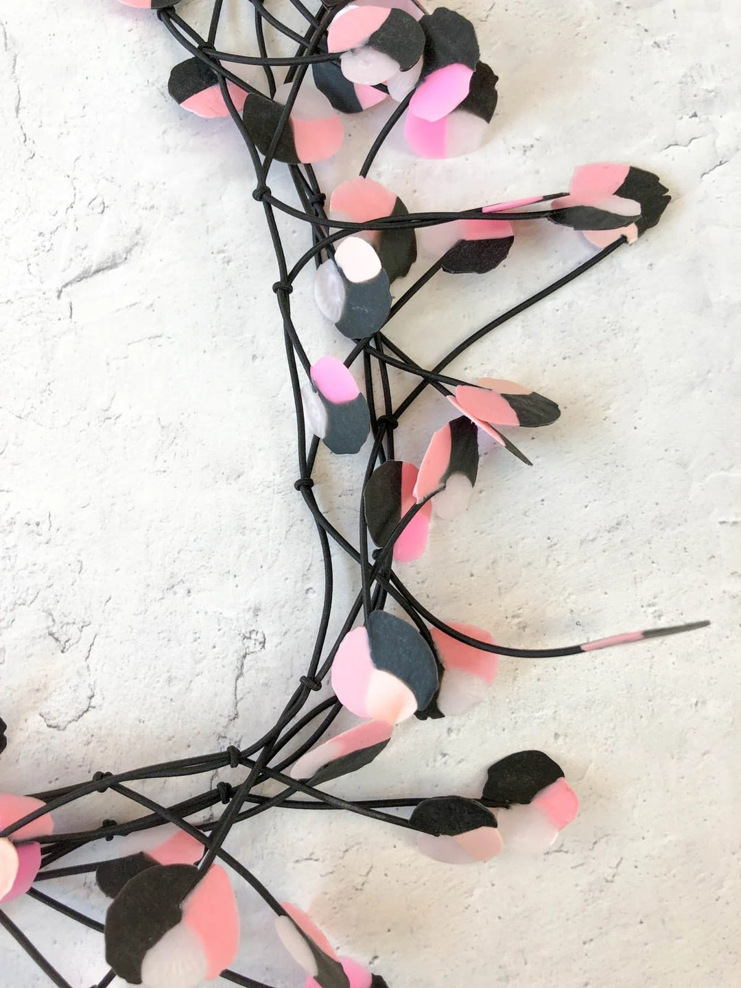 Ekeimenna By Annemieke Broenink Recycled Wildflower Necklace - Blush Pink Annemieke Broenink