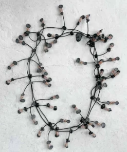 Annemieke Broenink Annemieke Broenink Glitter Pop Necklace, Silver Blush