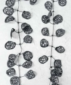 Annemieke Broenink Lace Poppy Necklace, Black Annemieke Broenink