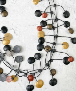 Annemieke Broenink Pop Necklace, Gravy (Neutral Gold)