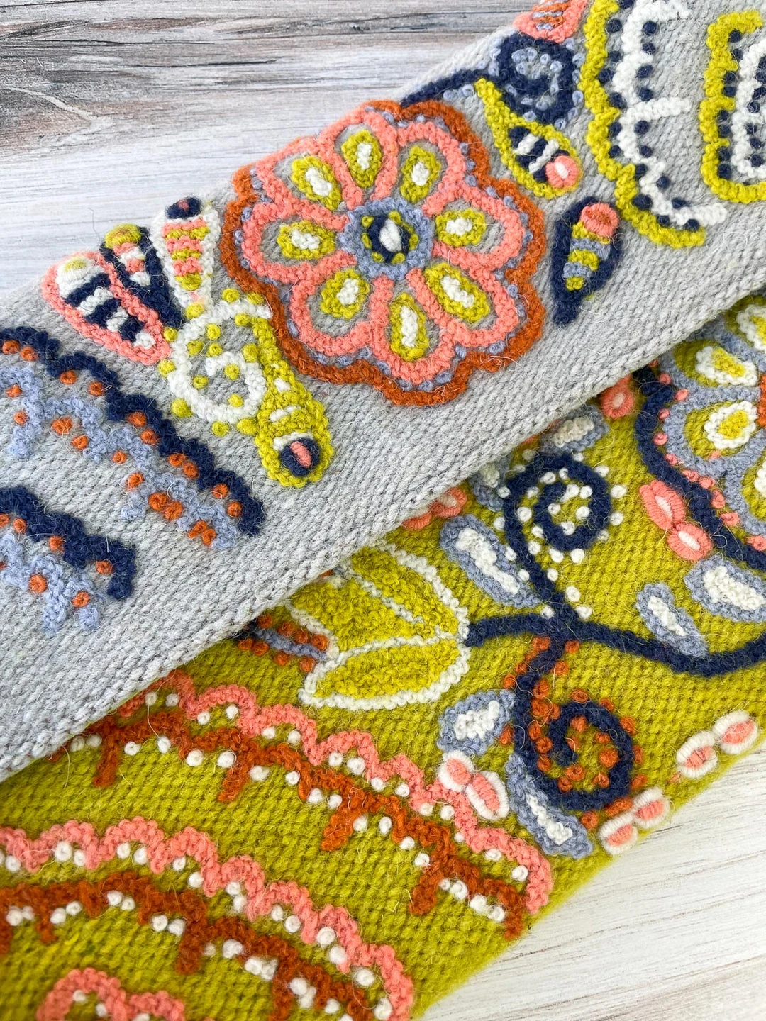 Beyond Threads Beyond Threads Buttercup Embroidered Wool Handbag, Multi