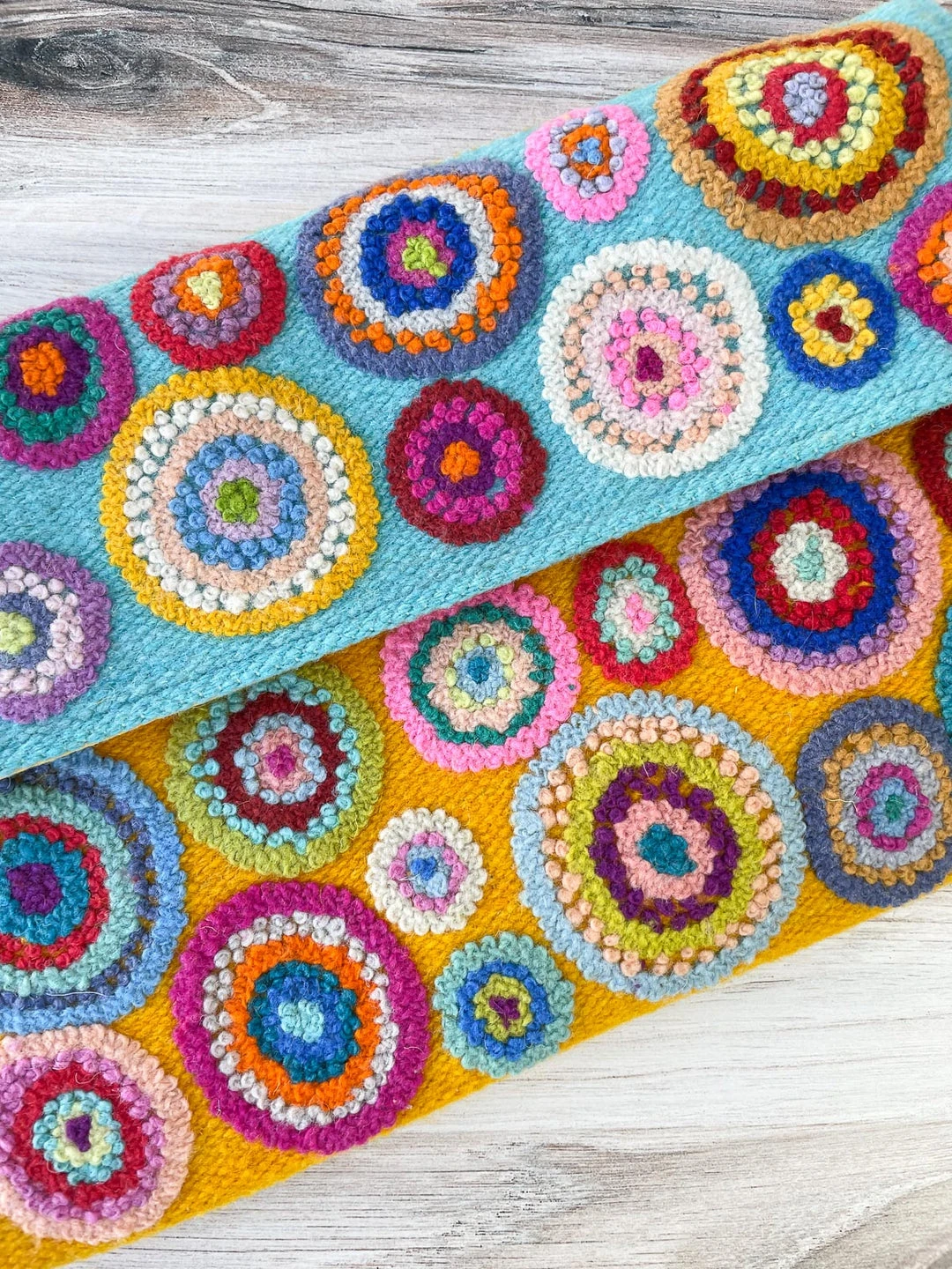 Beyond Threads Beyond Threads Cosmo Embroidered Wool Handbag, Multi