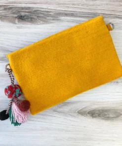 Beyond Threads Beyond Threads Cosmo Embroidered Wool Handbag, Multi