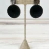 Beyond Threads Beyond Threads Douli Earrings, Black