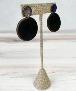 Beyond Threads Beyond Threads Douli Earrings, Black