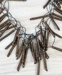 Beyond Threads Firecracker Necklace, Bronze Beyond Threads