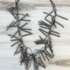 Beyond Threads Firecracker Necklace, Pewter