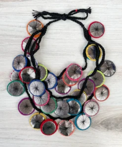 Beyond Threads Beyond Threads Parasols Necklace, Multi