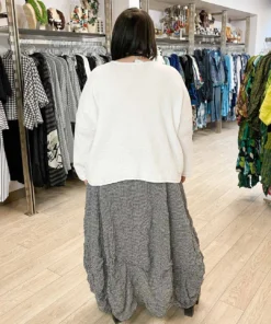 Bodil Full Skirt, Check