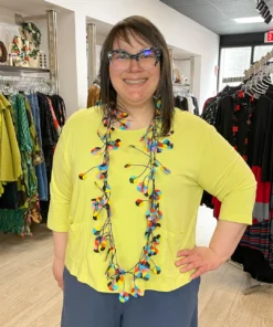 Bryn Walker Bryn Walker 3/4 Sleeve Boxy Shirt, Swallowtail