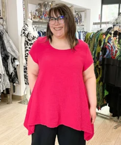 Bryn Walker Bryn Walker Charlie Shirt, Heliconia Gauze