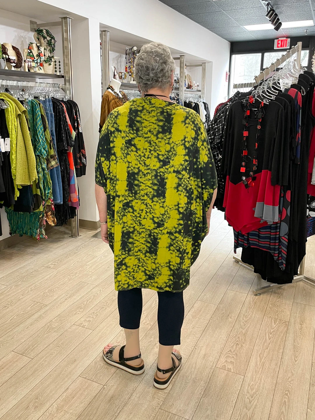 Bryn Walker Debo Tunic, Euphorbia Print