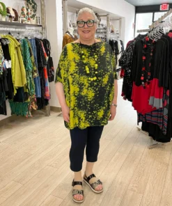 Bryn Walker Debo Tunic, Euphorbia Print