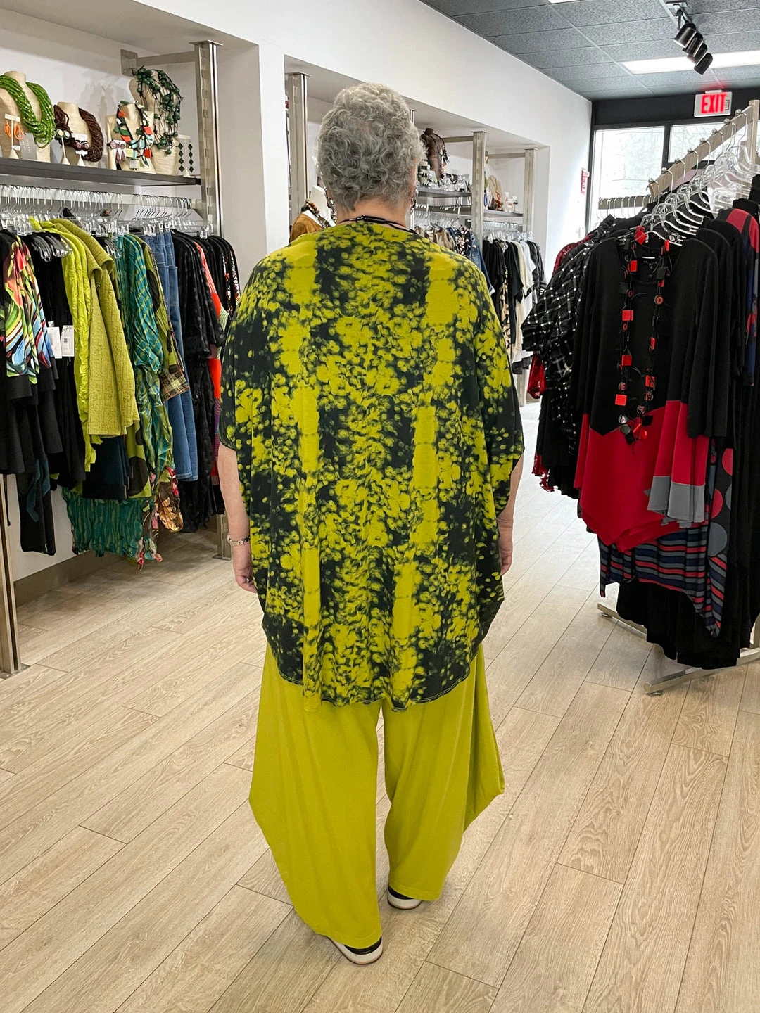 Bryn Walker Debo Tunic, Euphorbia Print