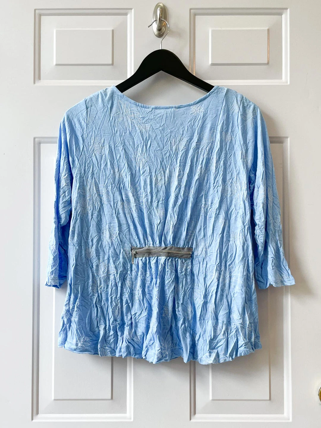 Chalet Gizel Top, Cerulean Print Chalet Et Ceci