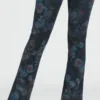 Clara Sunwoo Clara Sunwoo Ponte Floral Bootcut Pant - Plum Multi
