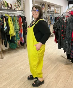 Cynthia Ashby Grant Overalls, Daffodil