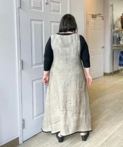 Cynthia Ashby Cynthia Ashby Joy Dress, Natural Airbrush