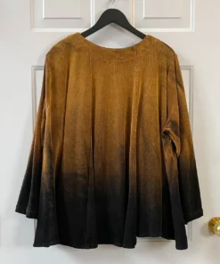 Dress To Kill Dress To Kill Swing Coat, Cord Dip Dye