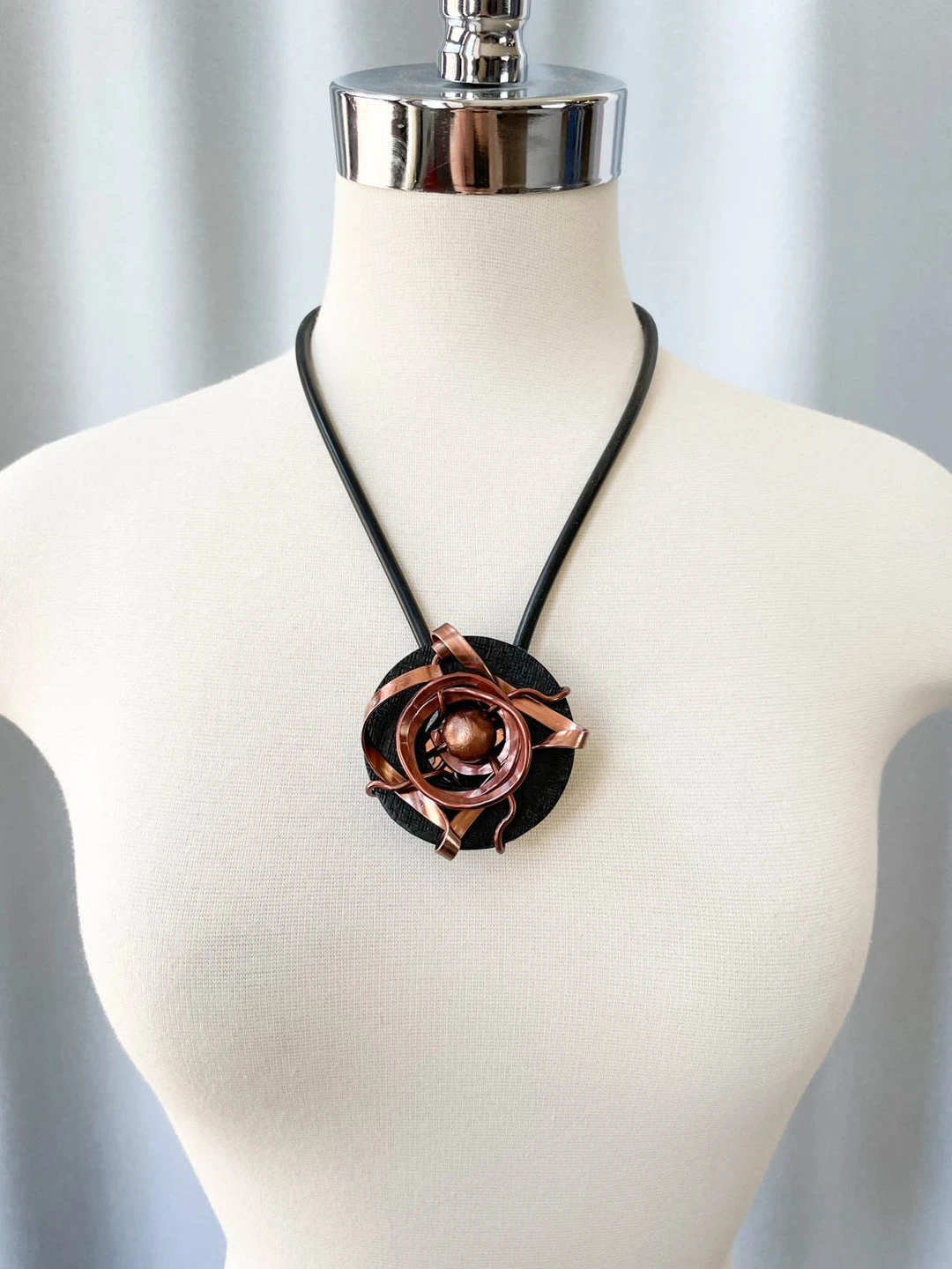 OC Jewelry 23" Brooch Necklace Cord , Black OC Jewelry