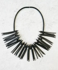 OC Jewelry Chips Necklace, Black OC Jewelry
