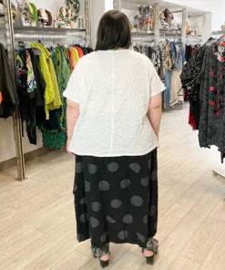 Dress To Kill Dress To Kill Tea Shirt, White Pucker