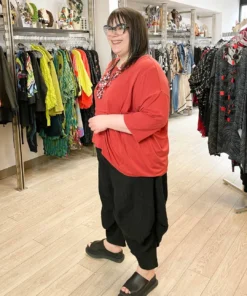 Dress To Kill Dress To Kill Tuck Pullover, Cayenne