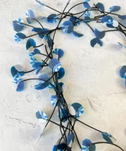 Ekeimenna By Annemieke Broenink Annemieke Broenink Recycled Wildflower Necklace, Indigo