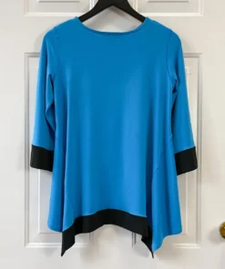 Eva Varro Eva Varro Tyb Tunic, Azure/Black