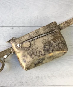 CoFi Leathers CoFi Leathers Kaitlin Convertible Hipbag, Gold