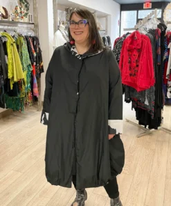 Igor Dobranic Igor Dobranic Bjork Reversible Jacket, Black/White/Grey