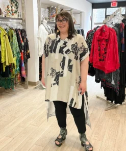 Igor Dobranic Frida Tunic, Neutral Print