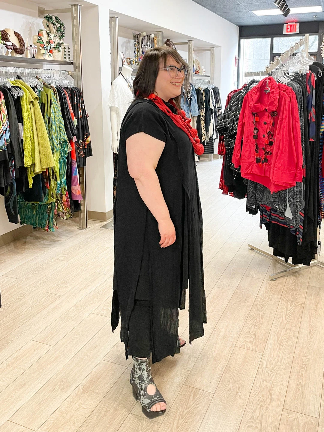 Igor Dobranic Kali Tunic, Black Igor Dobranic