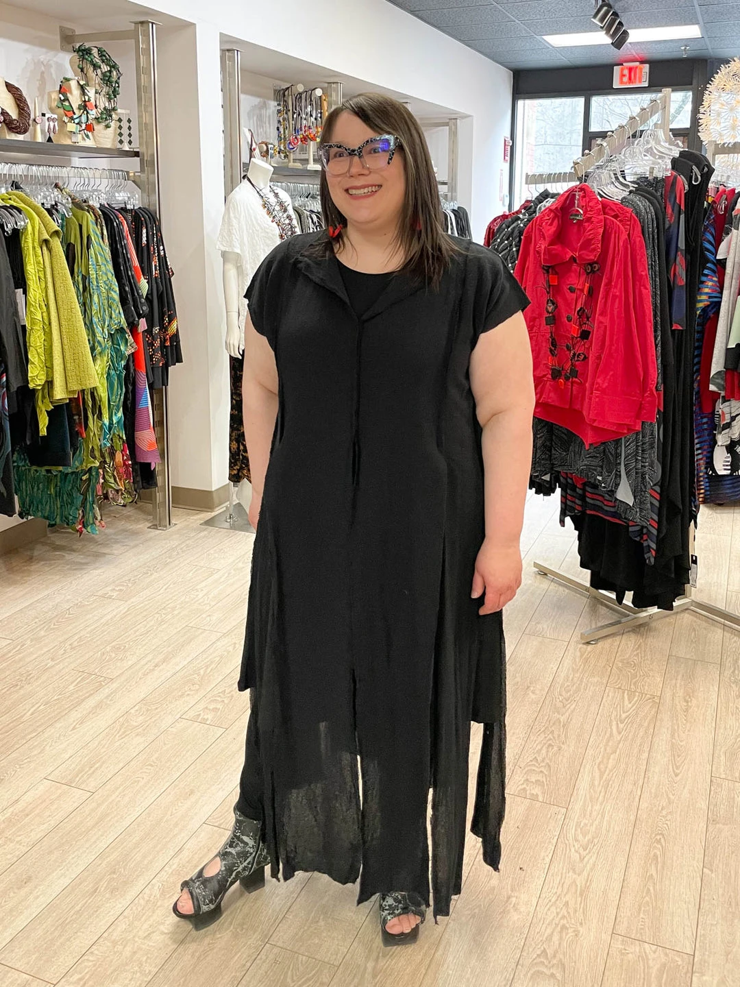 Igor Dobranic Kali Tunic, Black Igor Dobranic