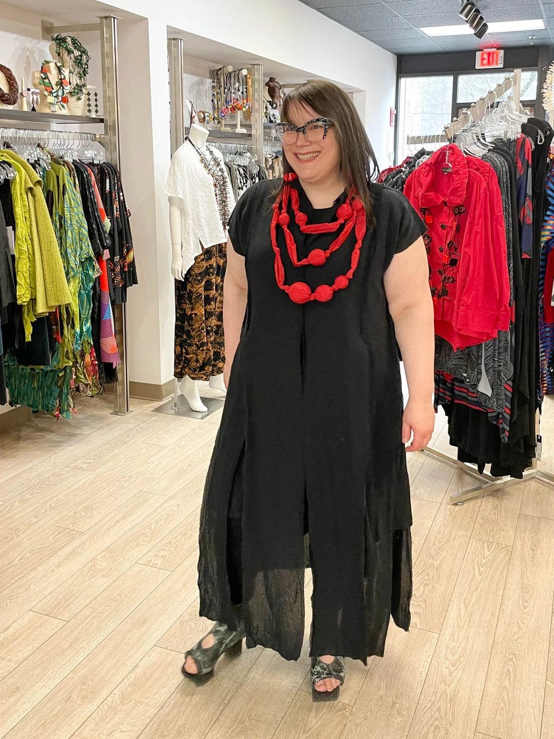 Igor Dobranic Kali Tunic, Black Igor Dobranic