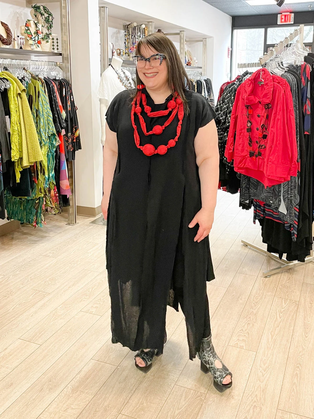 Igor Dobranic Kali Tunic, Black Igor Dobranic