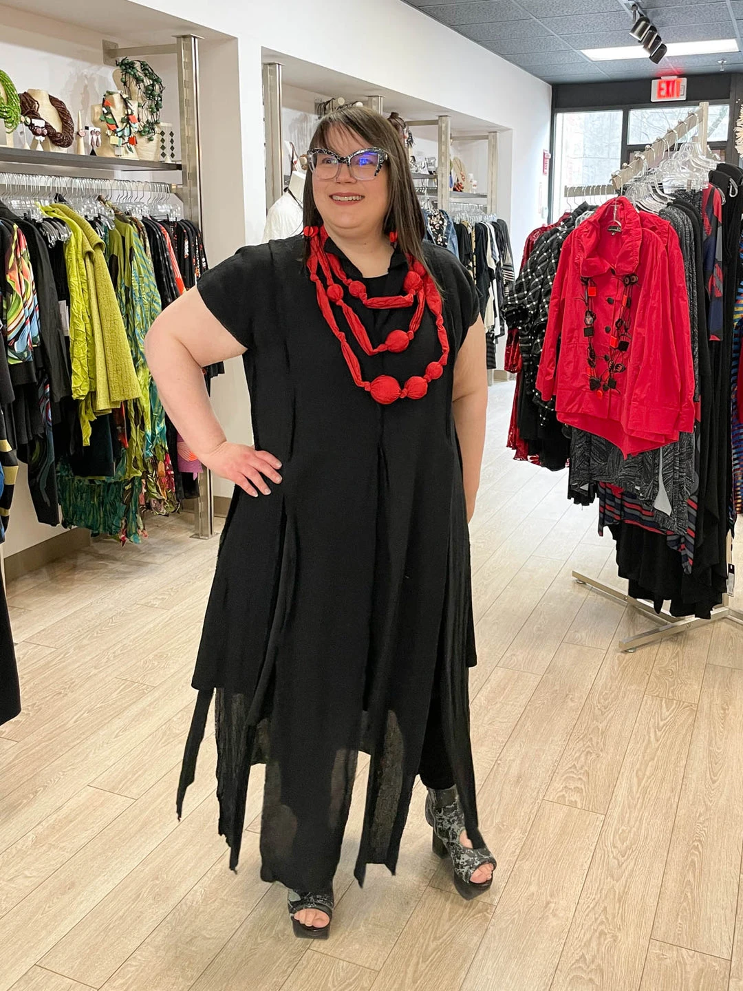 Igor Dobranic Kali Tunic, Black Igor Dobranic