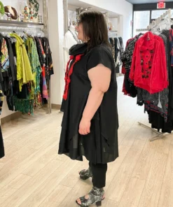 Igor Dobranic Leni Tunic, Black Igor Dobranic