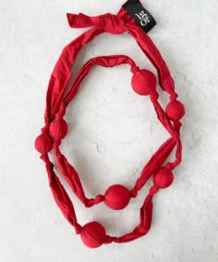 Igor Dobranic Luca Necklace/Belt, Red
